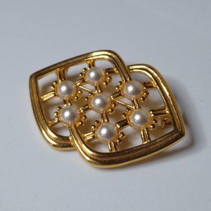 Vintage Napier Metal Decorative Brooch